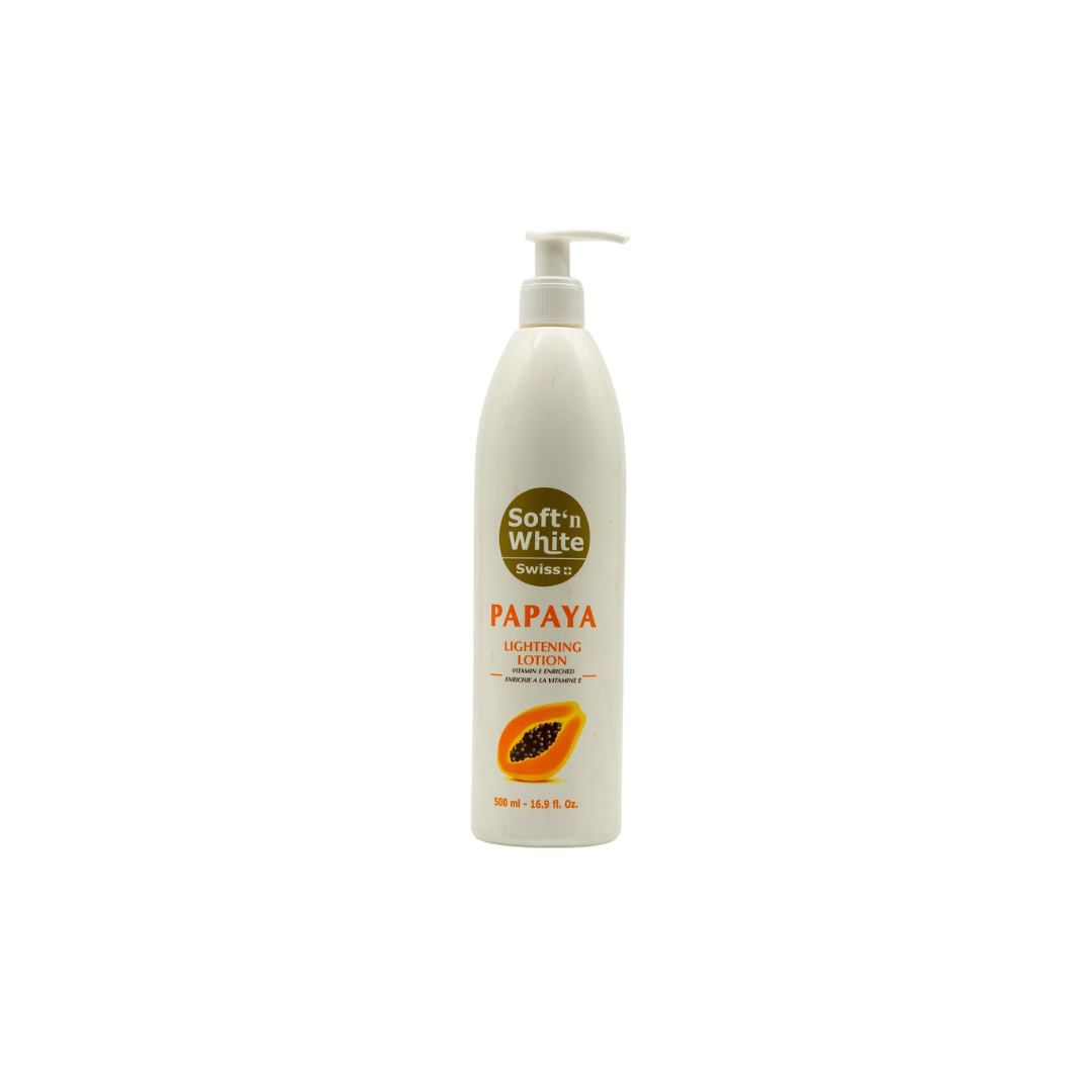 Swiss Soft'n White Papaya Lightening Lotion