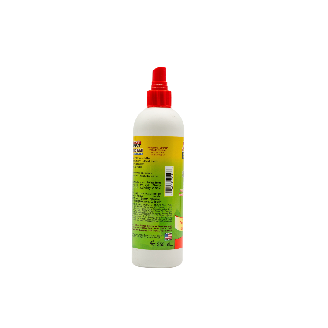 Spray brillant avec revitalisant Africas Best Braid Sheen